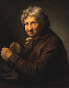 Tysk: Daniel Nikolaus Chodowiecki (1726-1801). Omkring 1800/ 1801 Daniel Nikolaus Chodowiecki af Anton Graff