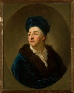 Portræt af Johann Nepomuk Schaffgotsch (1713-1775) i slåbrok af Anton Graff