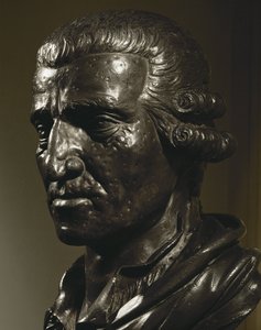 Joseph Haydn. Hovedrolleindehaverens buste ... af Anton Grassi