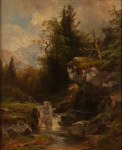 Landskab i Salzkammergut