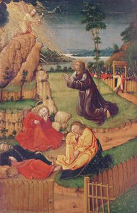 Jesus i Olivenhaven, fra scener fra Kristi liv af Anton Henkel