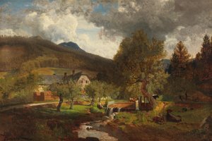 Scene fra Prein nær Reichenau