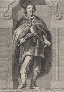 Portræt af kardinal Infante Ferdinand af Østrig, 1728.