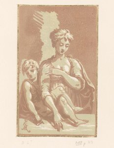 Maria med Kristusbarnet af Anton Maria I Zanetti