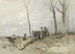 Thé Mallejan af Anton Mauve