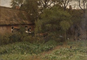 Grøntsagshaven Køkkenhaven af Anton Mauve