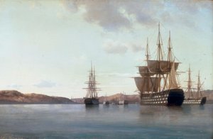 Krigsskib Napoleon ’1863 / Melbye