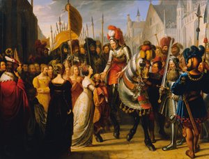 Kejser Maximilian I:s indtog i Gent af Anton Petter