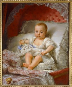 Infanta Carlota Joaquina Teresa af Spanien, dronninggemalinde af Portugal ... af Anton Raphael Mengs