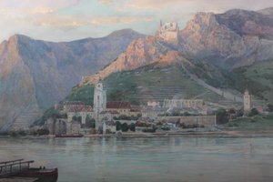 Anton Reckziegel Udsigt over Dürnstein
