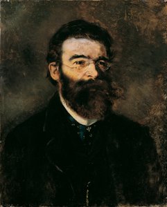 Internisten professor Samuel Stern (?) af Anton Romako
