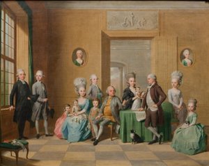 Familien Souchay af Anton Tischbein