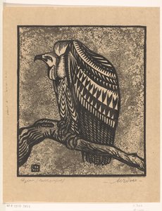 Gier (original titel på objekt) af Anton Vincent Emanuel Pohl (signed by artist)