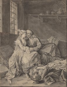 Orientalske elskere [verso]