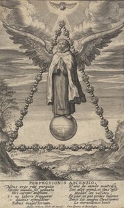 Perfectionis Ascensio, fra The Life of Saint John of the Cross, 1622-24. af Anton Wierix