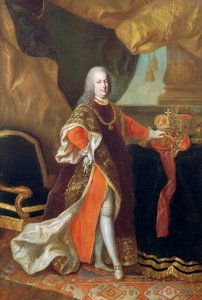Portræt af kejser Frans I af Østrig 1708-1765