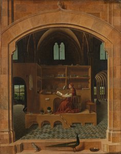 Sankt Hieronymus i sit arbejdsværelse af Antonello da Messina