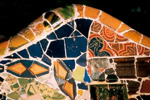 Park Güell, Barcelona, ​​detaljer