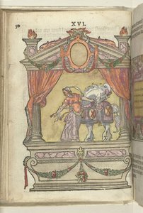 Scene med personificering af perseverance (Perseverantia), 1578