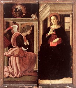 Bebudelse (tempera på panel)