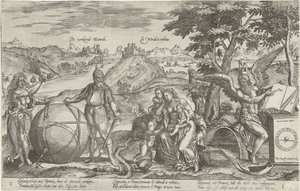 Den forkerte verden, 1579 Den forkerte Weerelt / Le Monde a rebous (titel på objekt) Allegorier over den politiske situation i Holland i årene 1576-1579 (serietitel)