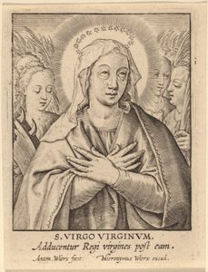 St. Virgin of Virgins af Antonie Wierix