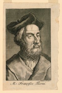 Portræt af Francesco Berni (ca. 1497-1535) af Antonio Baratta