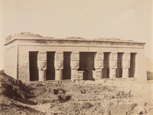 Denderas tempel, ca. 1870