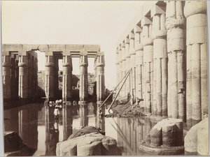 Tempel i Luxor (Udsigt over Amenhotep III