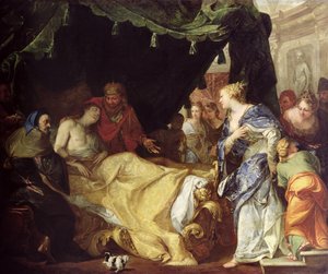 Antiochus (324-261 f.Kr.) og Stratonice (Den døende prins) 1691-1705