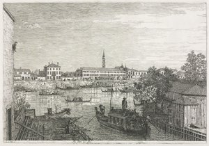 Udsigt: Havnen ved Dolo