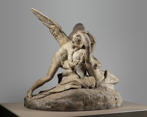 Amor og psyke, 1794 (gips) af Antonio Canova