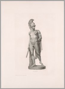 Ettore, set forfra, fra Work af Canova af Antonio Canova