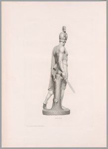 Ettore, sidebillede, fra Oeuvre de Canova af Antonio Canova