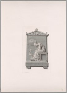 Begravelsesmonument for prins William af Orange Nassau, fra Oeuvre de Canova af Antonio Canova