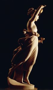 Hebe af Antonio Canova (1757-1822), marmorstatue af Antonio Canova