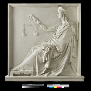 The Justice, 1793 (gips) af Antonio Canova