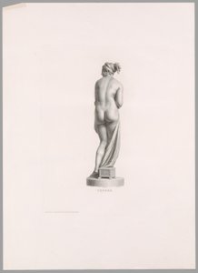 Venus, set bagfra, fra Work af Canova af Antonio Canova