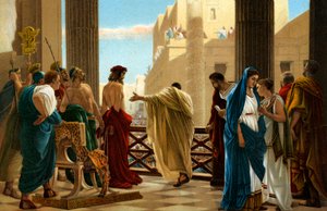 Ecce Homo, efter maleri af Antonio Ciseri -Bible