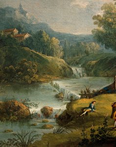 Spring, af Antonio Diziani (1737-1797), maleri. Detalje.