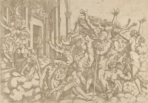 Uvidenhed besejret, 1540-45. af Antonio Fantuzzi