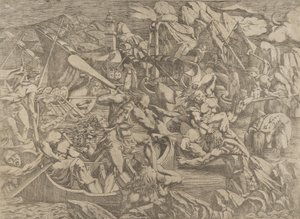 Nauplius hævn, 1540-45. af Antonio Fantuzzi