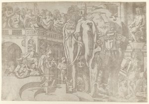 Royal Elephant, 1542-45. af Antonio Fantuzzi