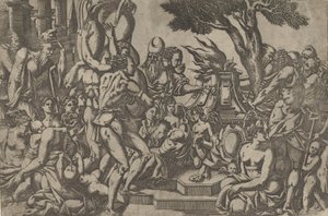 Offeret, 1542. af Antonio Fantuzzi