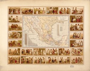 Malerisk og historisk atlas over De Forenede Mexicanske Stater. LOC 2008621671-5