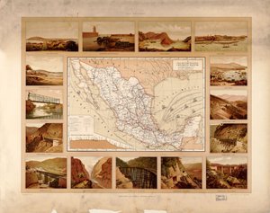 Malerisk og historisk atlas over De Forenede Mexicanske Stater. LOC 2008621671-7