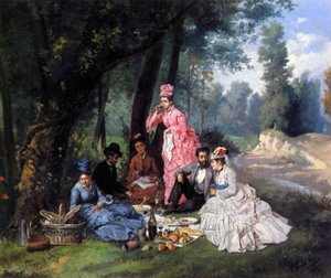 En sommerfrokost af Antonio Garcia Mencia