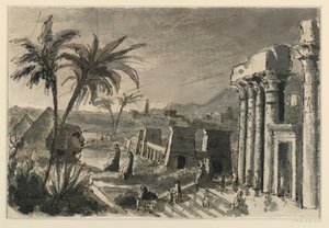 Scenedesign, egyptisk by