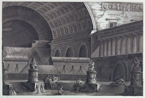 Scenedesign, romerske bade