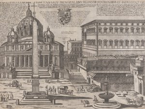 Spejl af romersk storhed af Antonio Lafreri